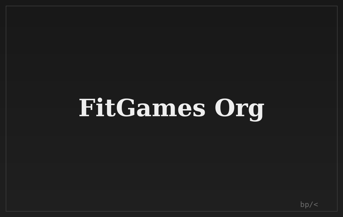 FitGames Org